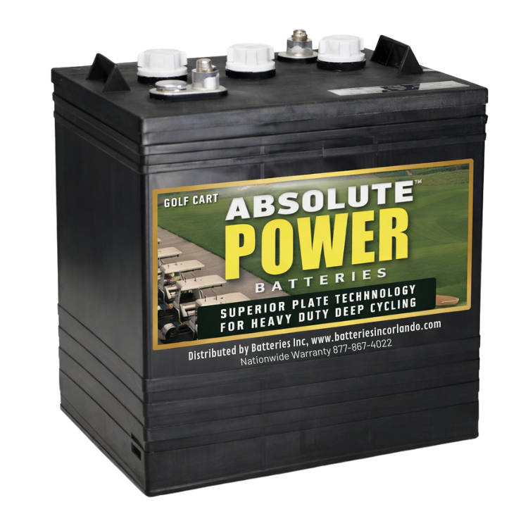 Absolute Power - Golf Cart Battery - Batteries Inc Orlando