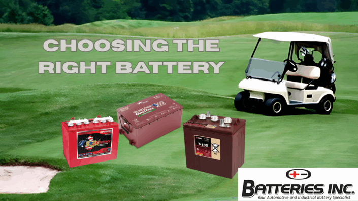 Choosing the Right Battery 3 golf cart batteries